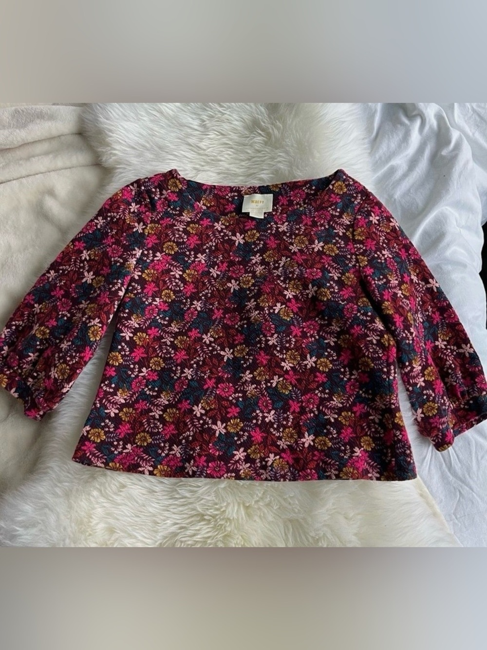 🌹MAEVE by ANTHROPOLOGIE Floral Decatur Blouse🌹